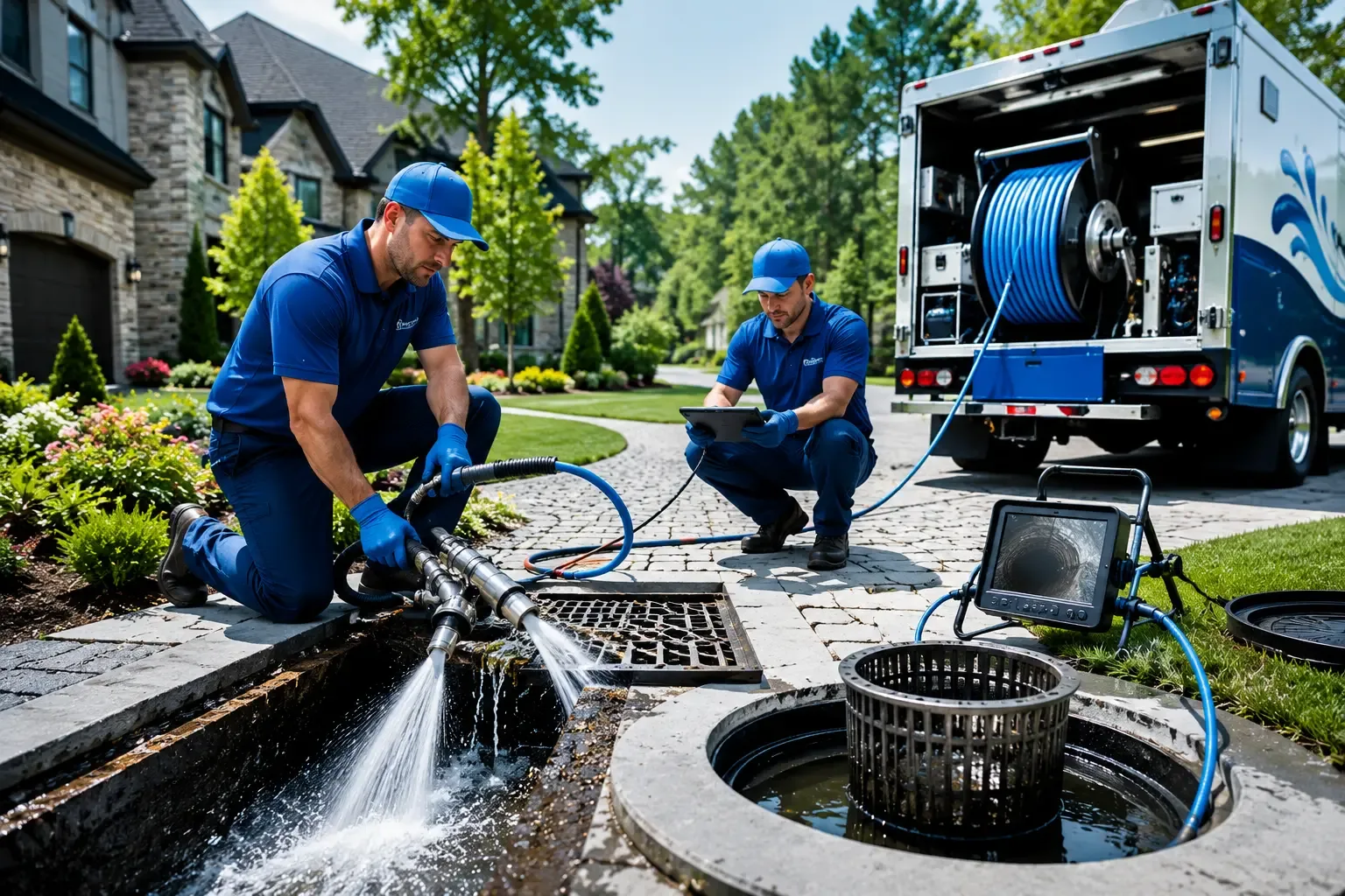 Local outdoor drain cleaning professionals in Romney, IN